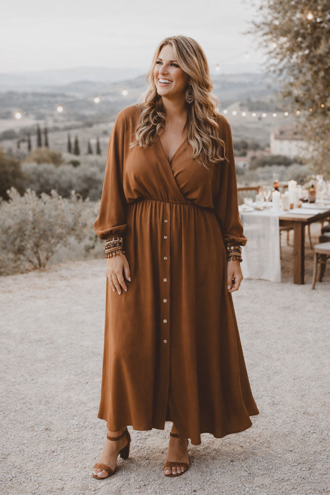 Dress lola dark brown