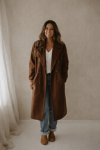 Jas Fleur bruin
