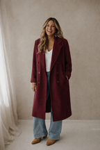 Jas Fleur Burgundy