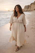 Jurk Puck beige