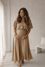 Jurk Yara Licht Camel