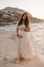 Robe Noor vieux rose