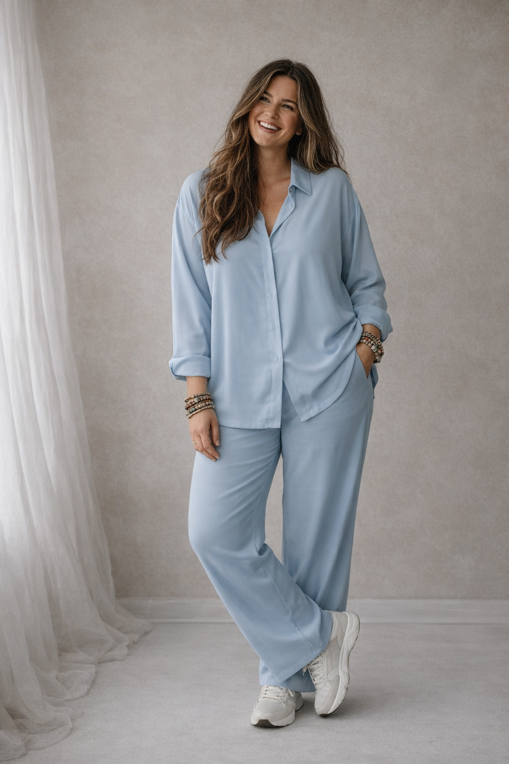 Hose Fay Hellblau