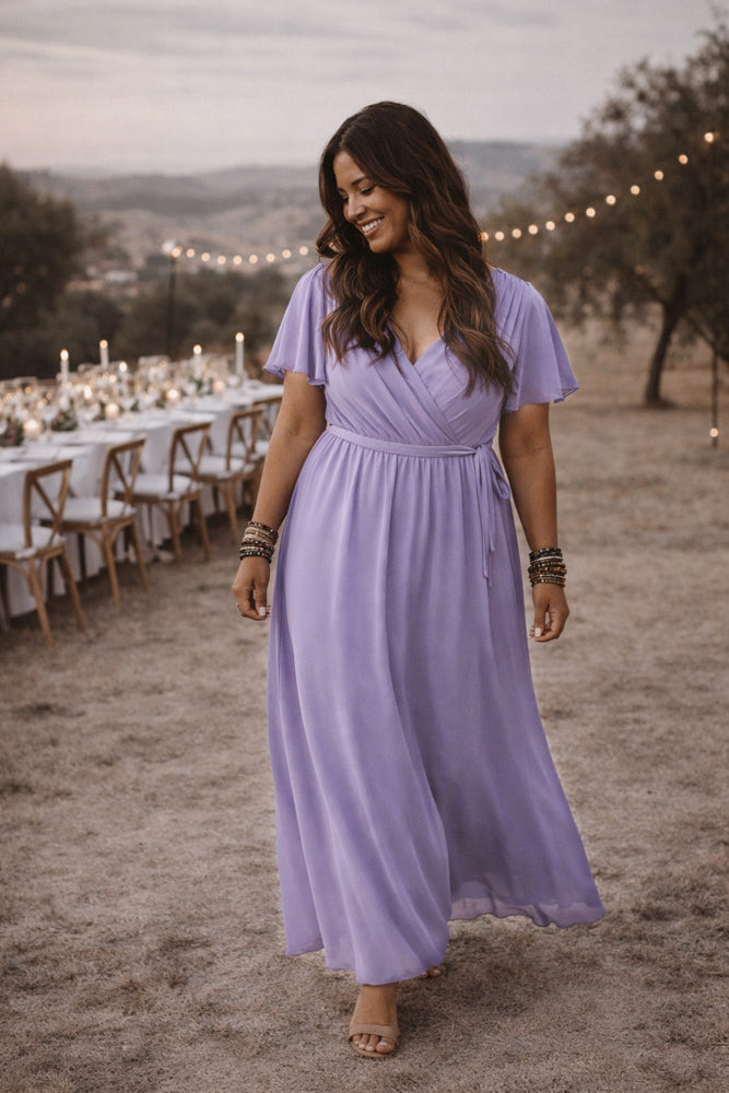 PIÈCE STUDIO ⚡ Robe Mees lilas