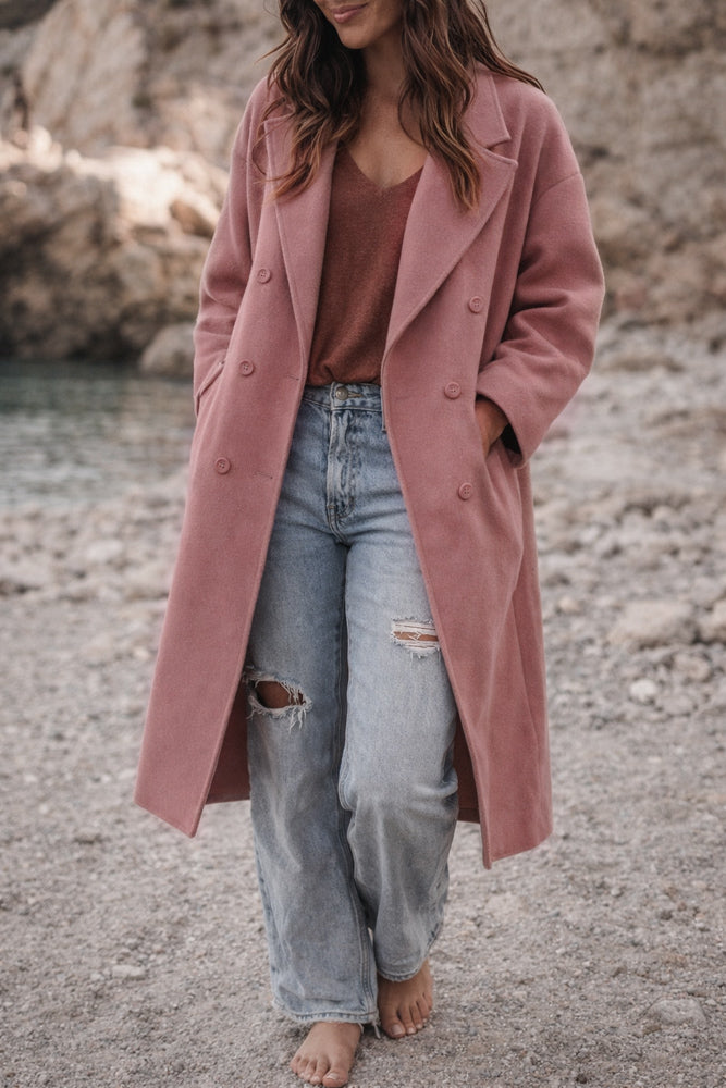Jacke Fleur altrosa