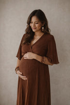 Flore brown dress