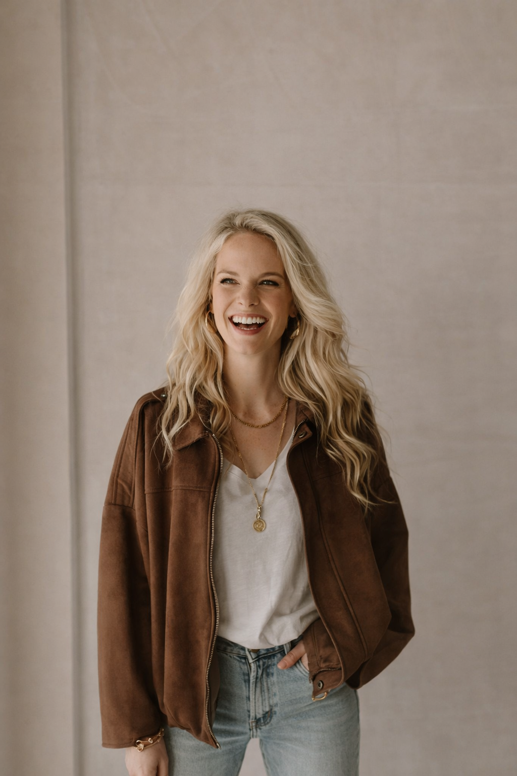 Fem Taupe Jacket