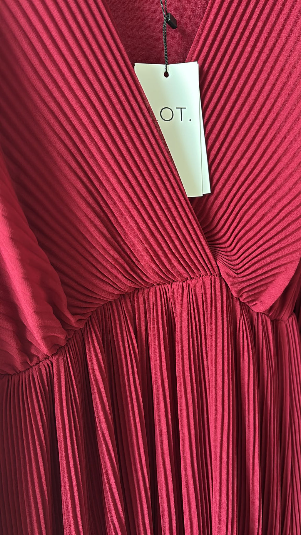 STUDIO PIECE ⚡Jurk Fem burgundy