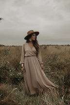 Jurk Lola Taupe