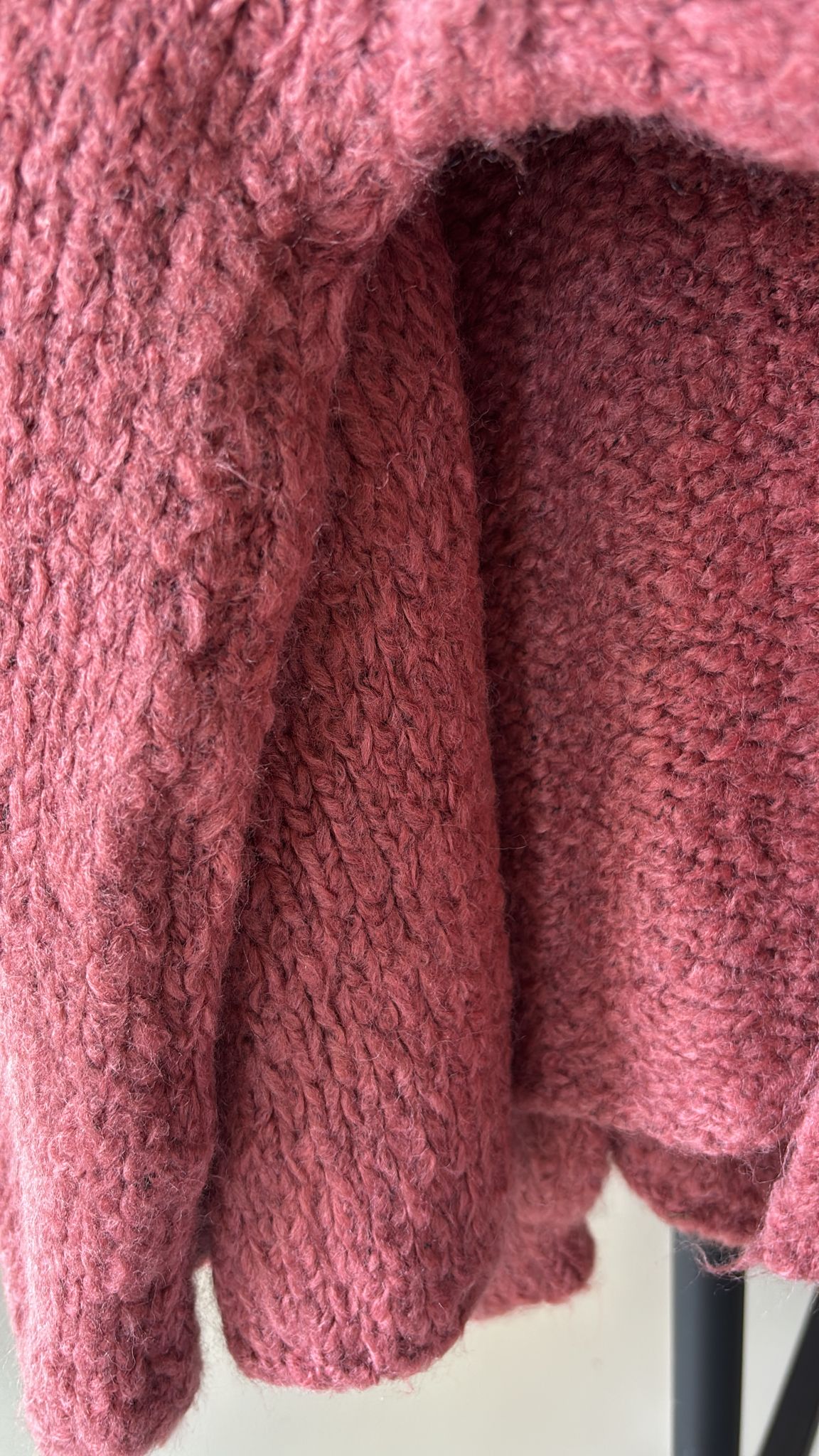 STUDIO PIECE ⚡Vest Sara old dark pink No.1
