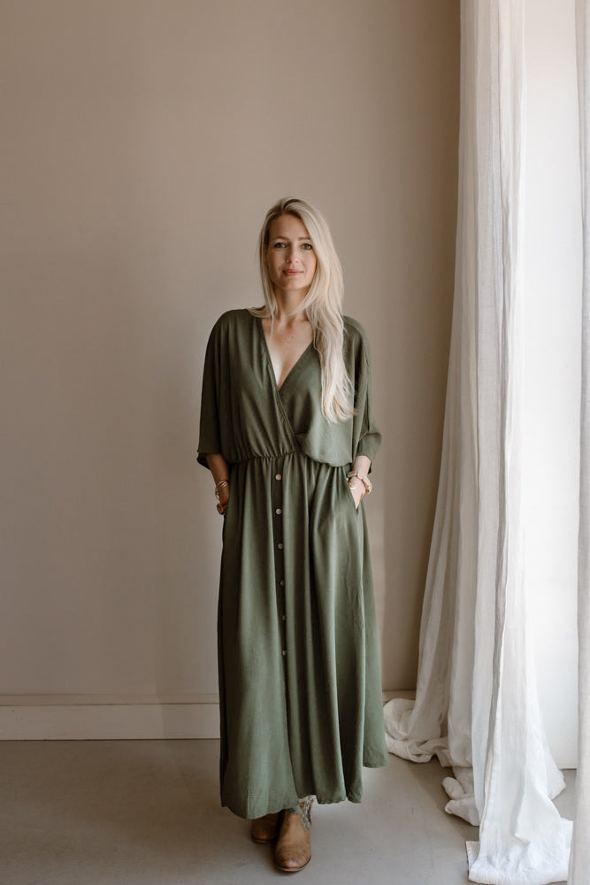 Kleid Keet olivgrün
