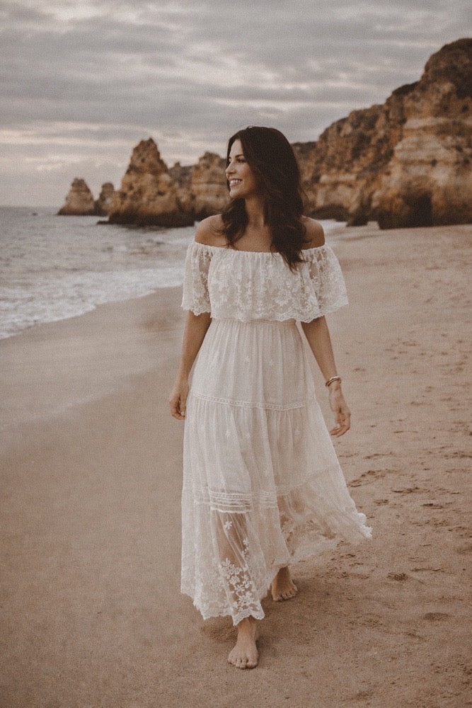 Robe Mia crème