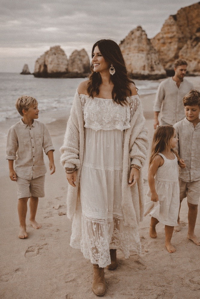 Robe Mia crème