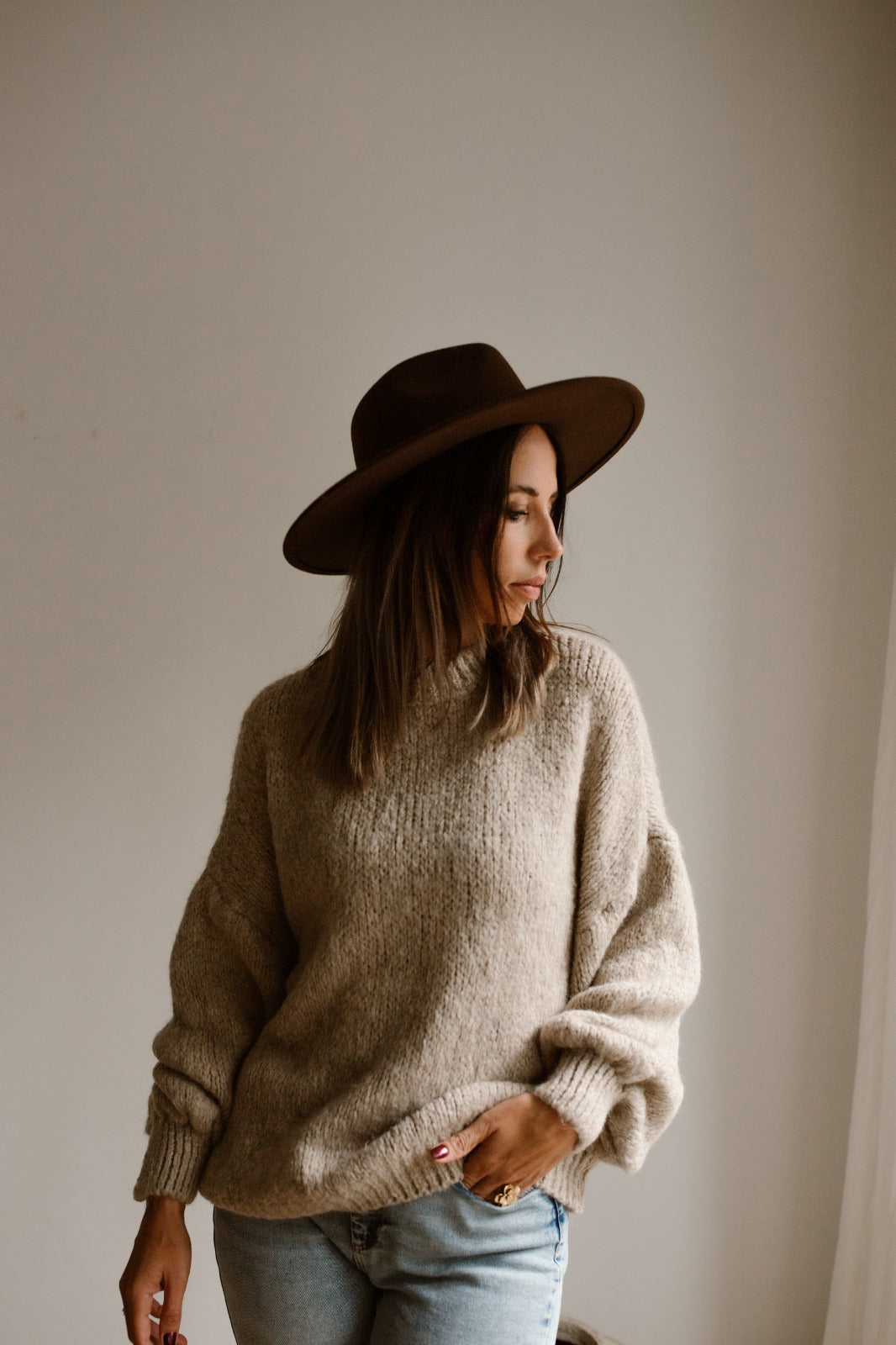 Sweater Pip beige