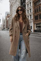 Coat Fleur old pink