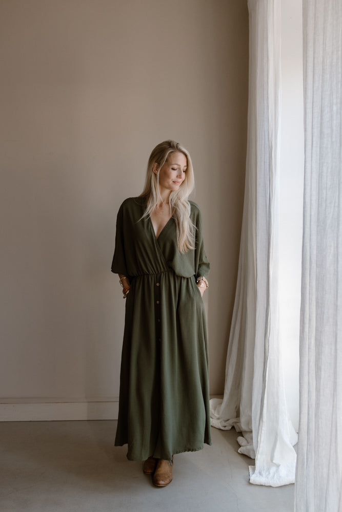 Jurk Keet leger groen