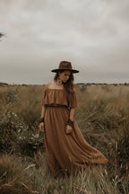 Jurk Yara Camel