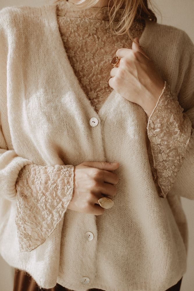 Vest Nina Licht Camel