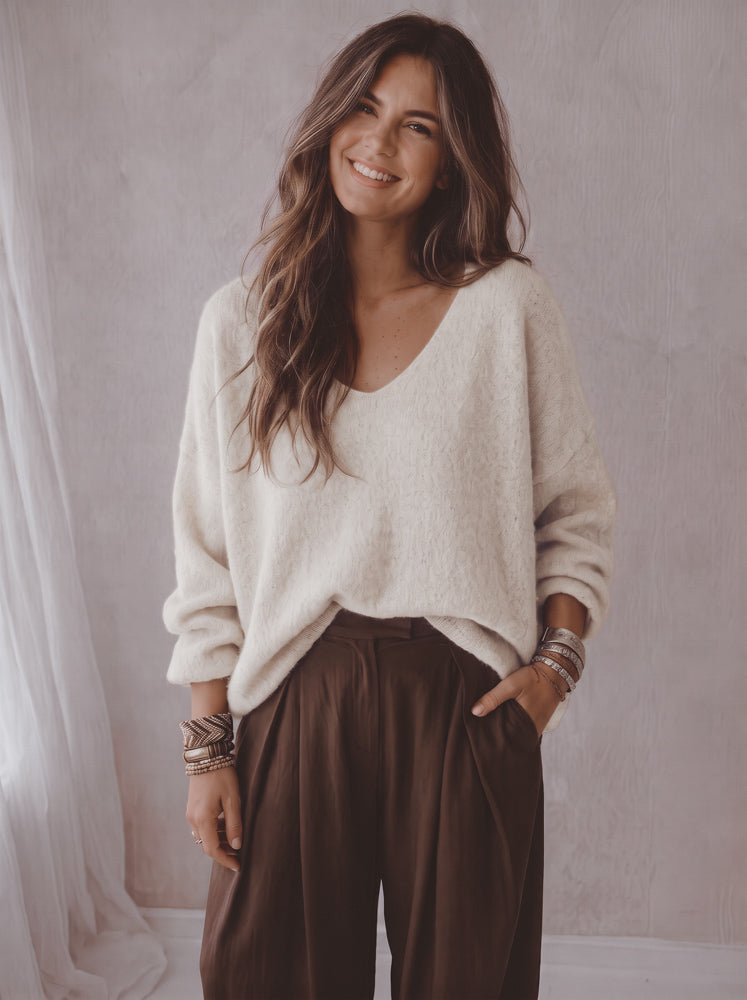 Pullover Jip - Creme
