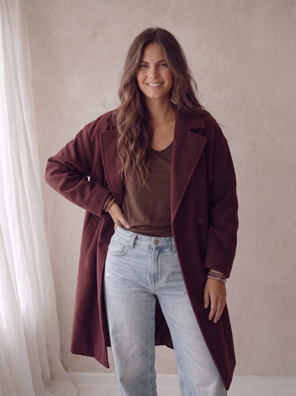 Marieke Jacket - Burgundy