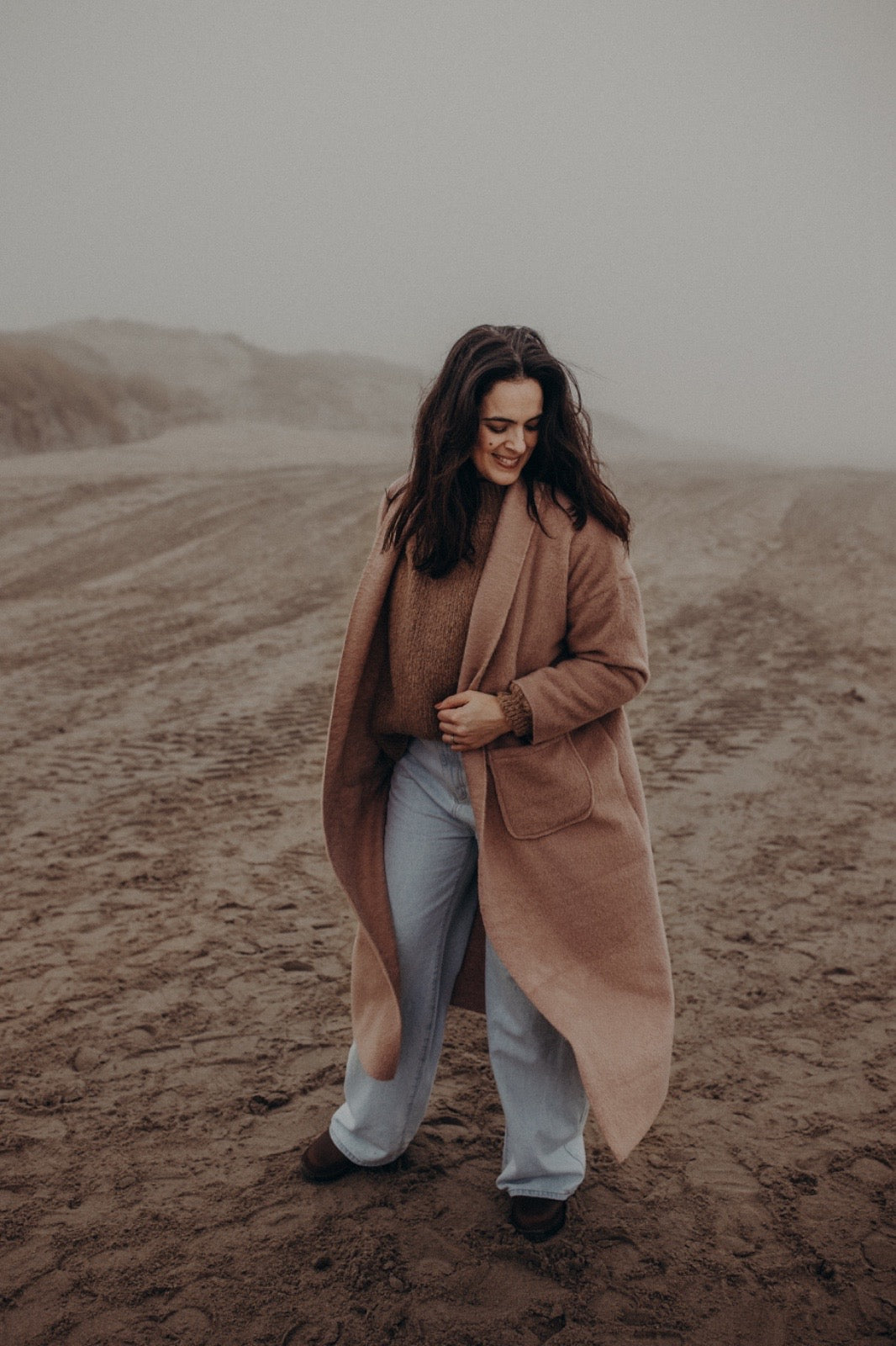 Weste Maud Camel
