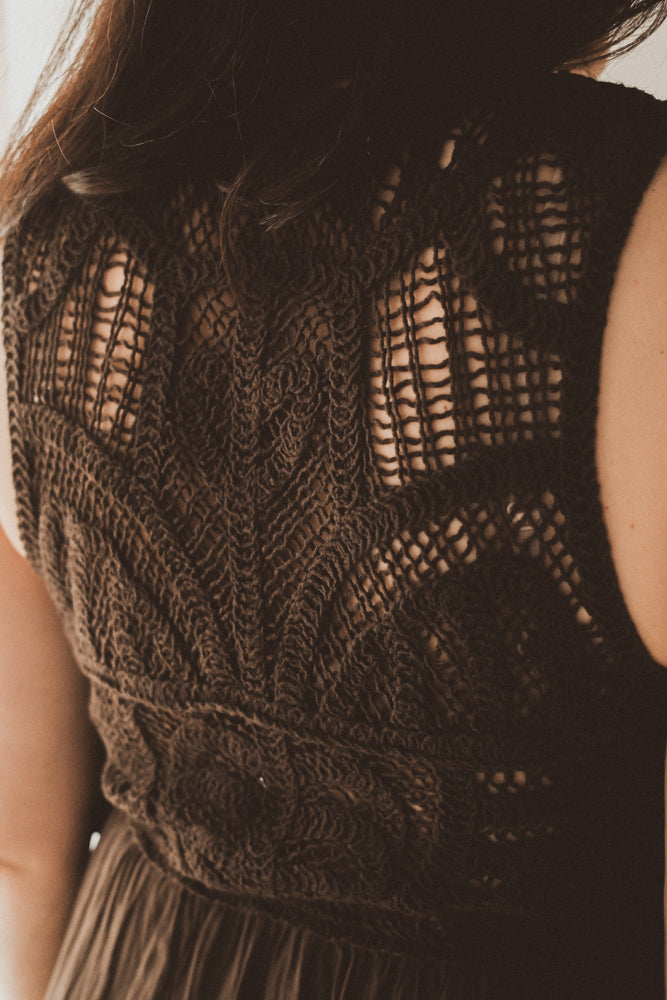 Kleid Modell Sara braun