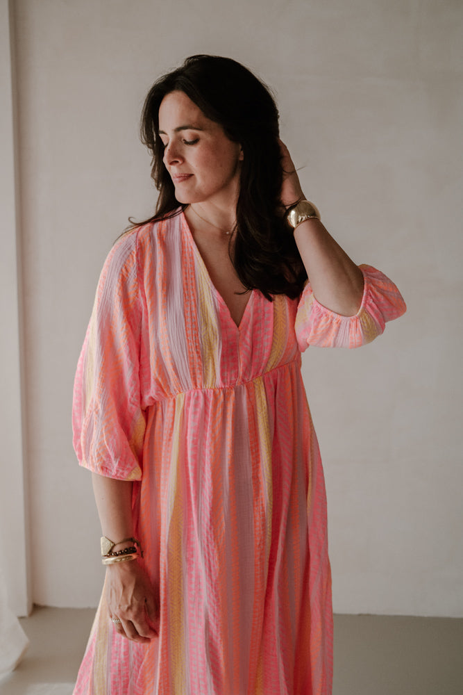Kleid Colour Pink