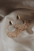 Ohrring Jane creme