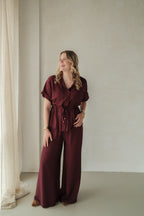 Set Summer burgundy