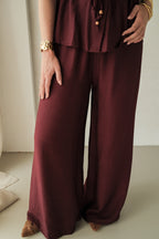 Set Summer burgundy