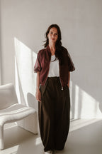 Jacke Modell Puck bordeauxrot