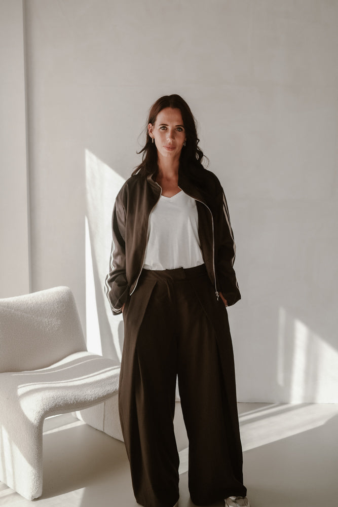 Veste modèle Bente marron