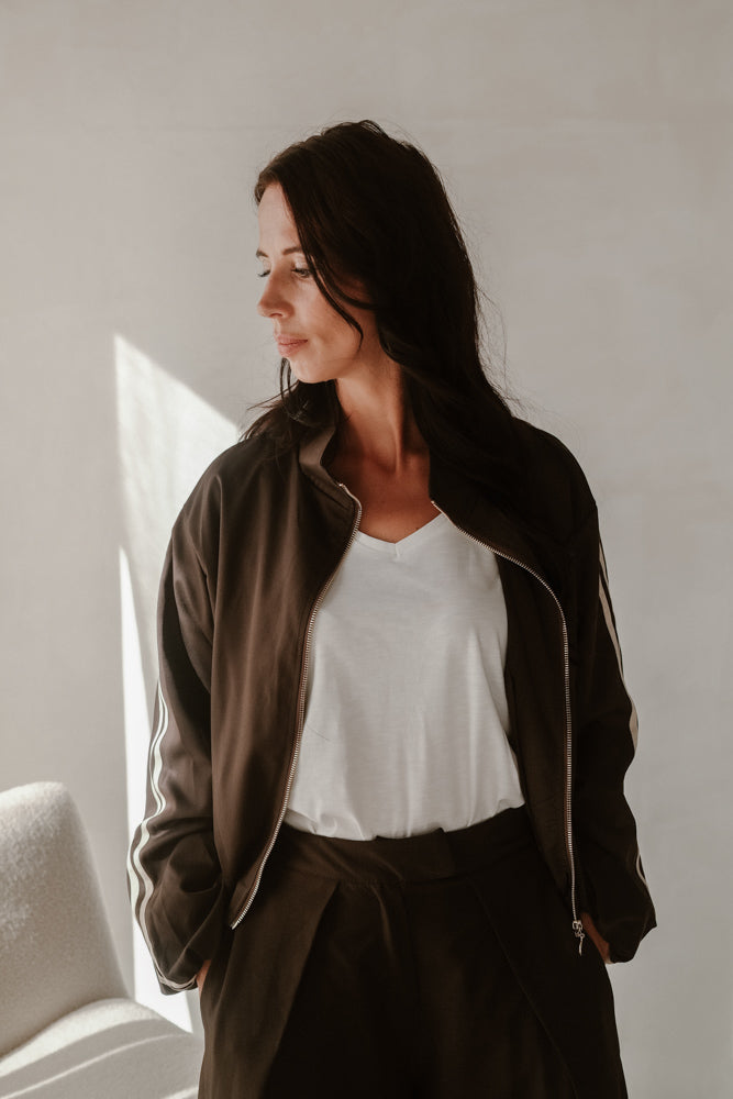Veste modèle Bente marron