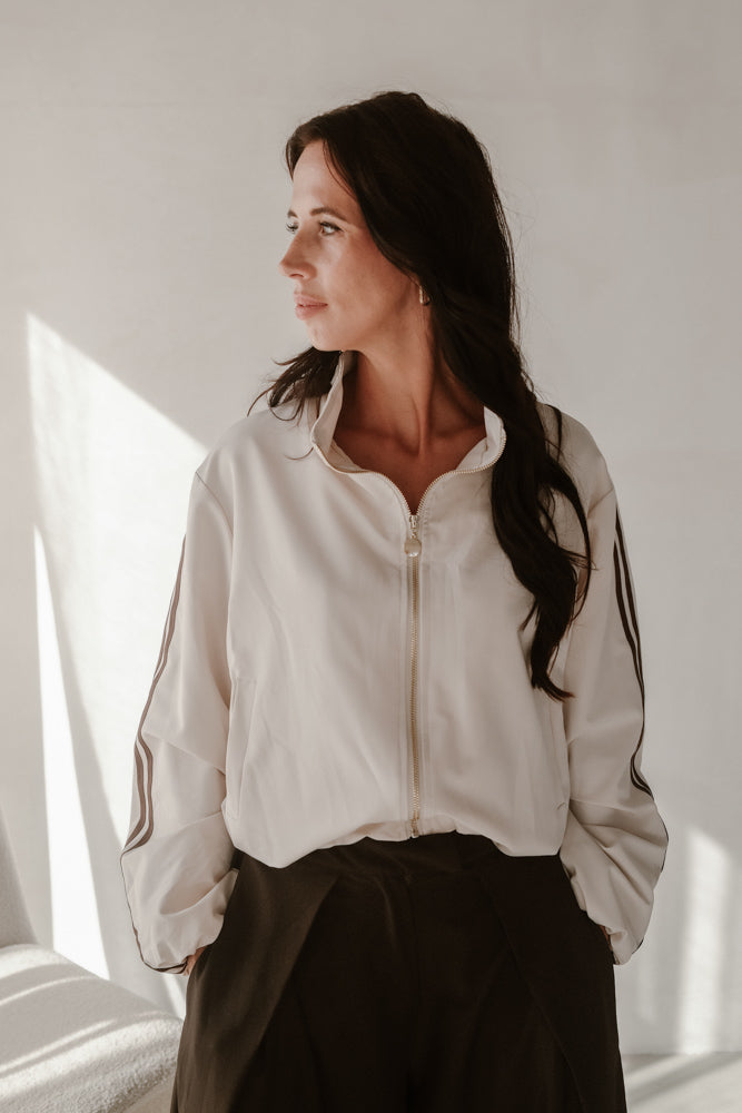 Veste modèle Bente crème