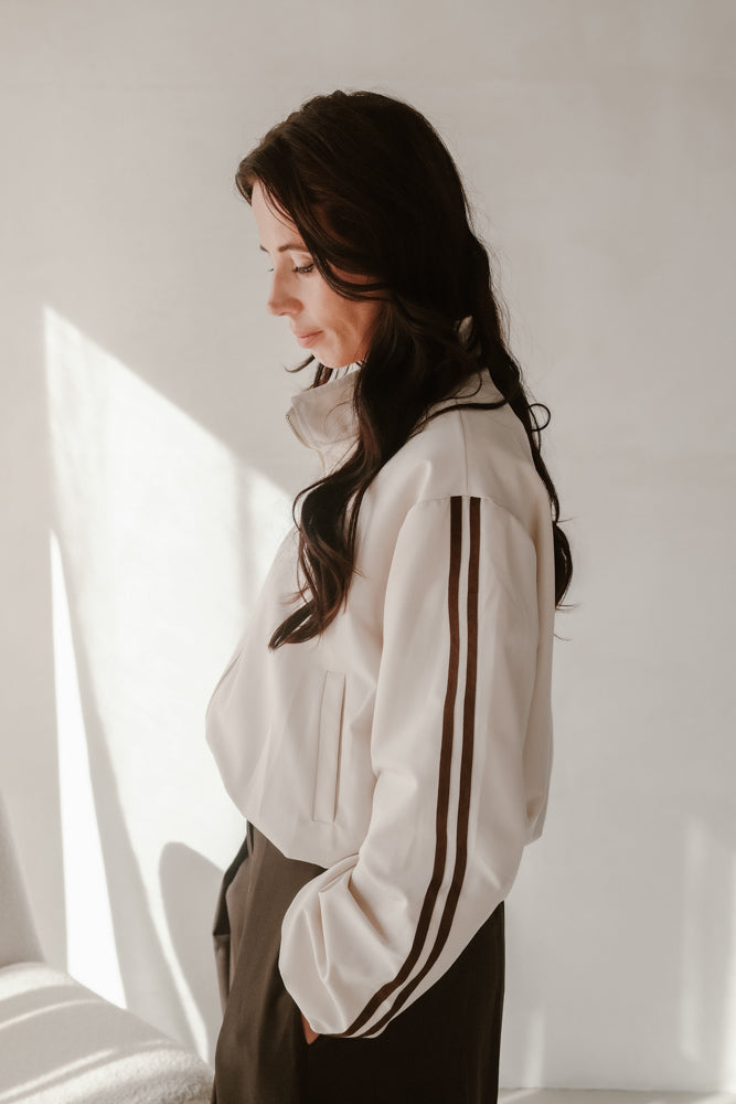 Veste modèle Bente crème