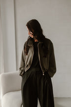 Jacke Modell Noor, grün