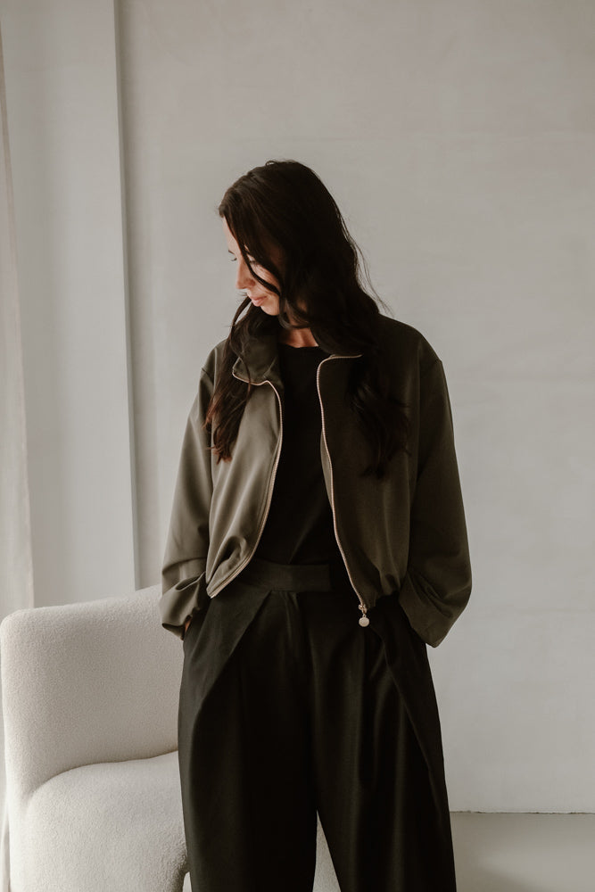 Jacke Modell Noor, grün