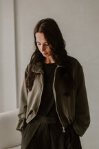 Jacke Modell Noor, grün