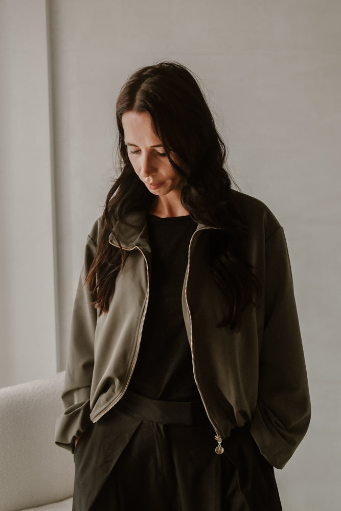 Jacke Modell Noor, grün