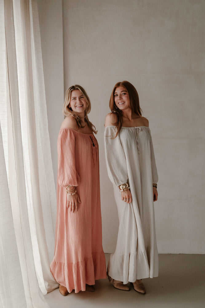 STUDIO PIECE ⚡ Kleid Wies pfirsichrosa