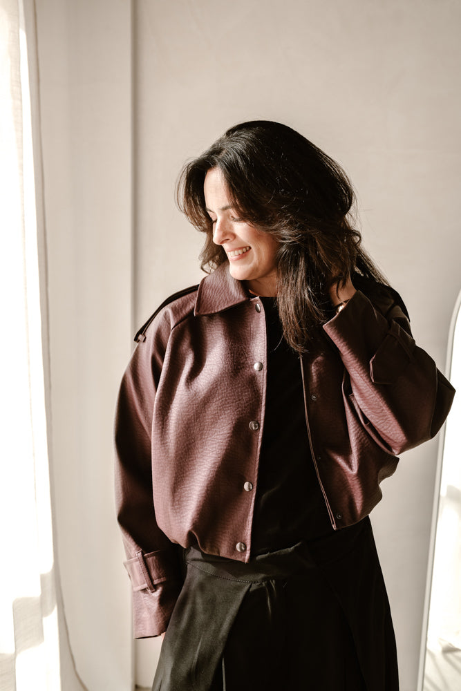 Jacket Jade - Burgundy