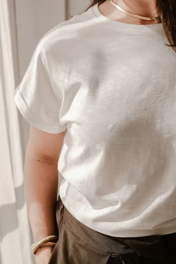 Rosa T-shirt - White