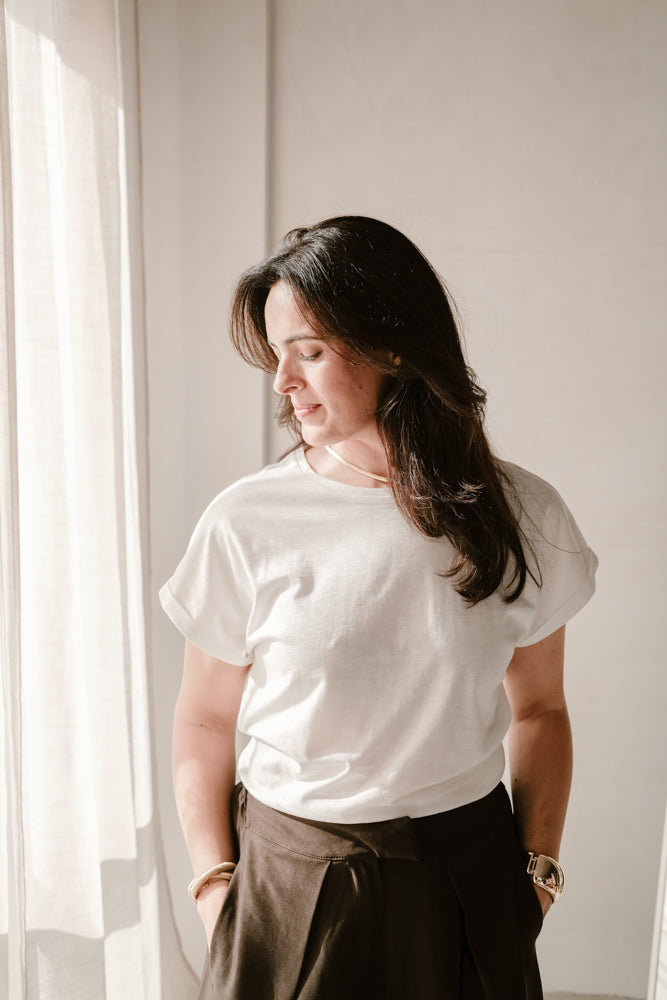 Rosa T-shirt - White