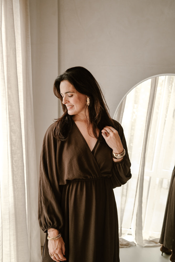 Dress Lola - Dark Brown