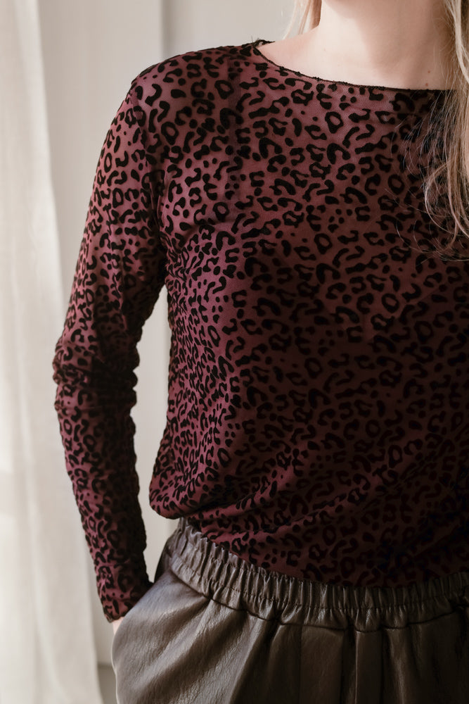 Top Suus - Burgunderrot