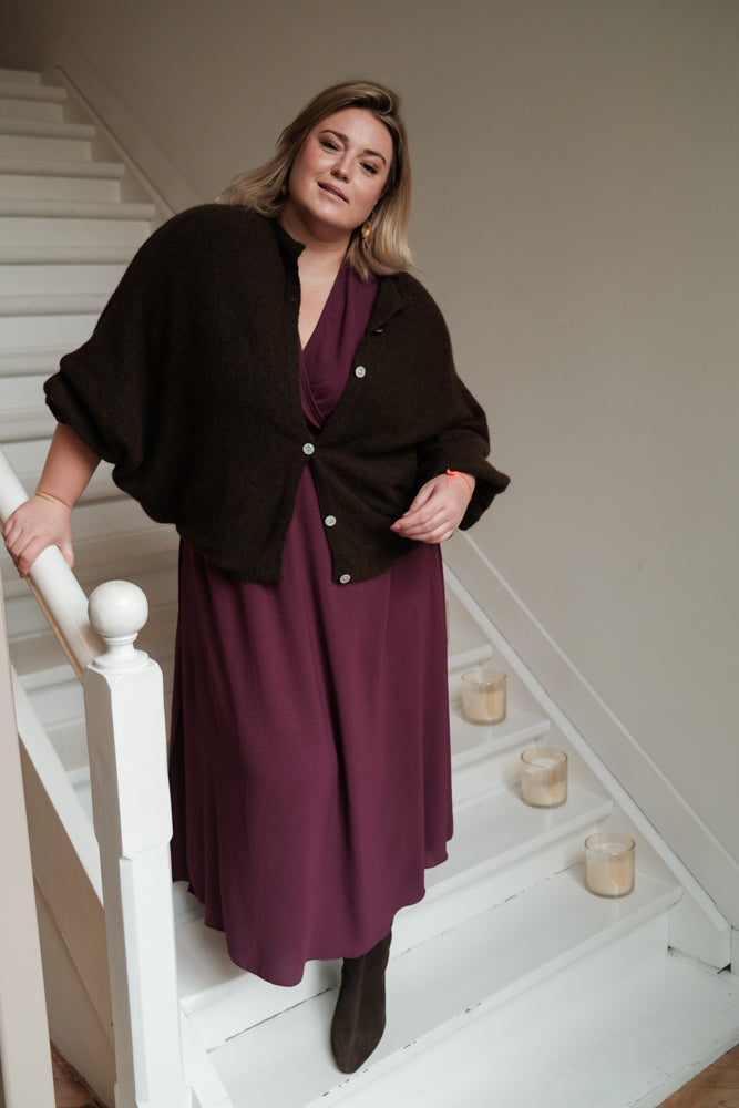 Jurk Lola - Burgundy