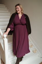 Jurk Lola - Burgundy