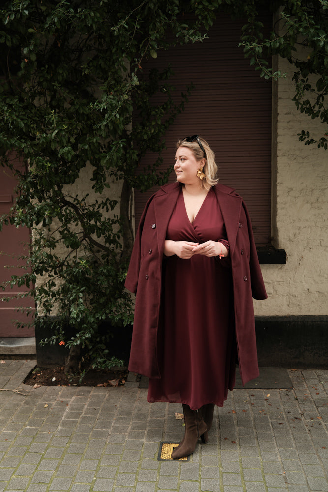 Jurk Lola - Burgundy