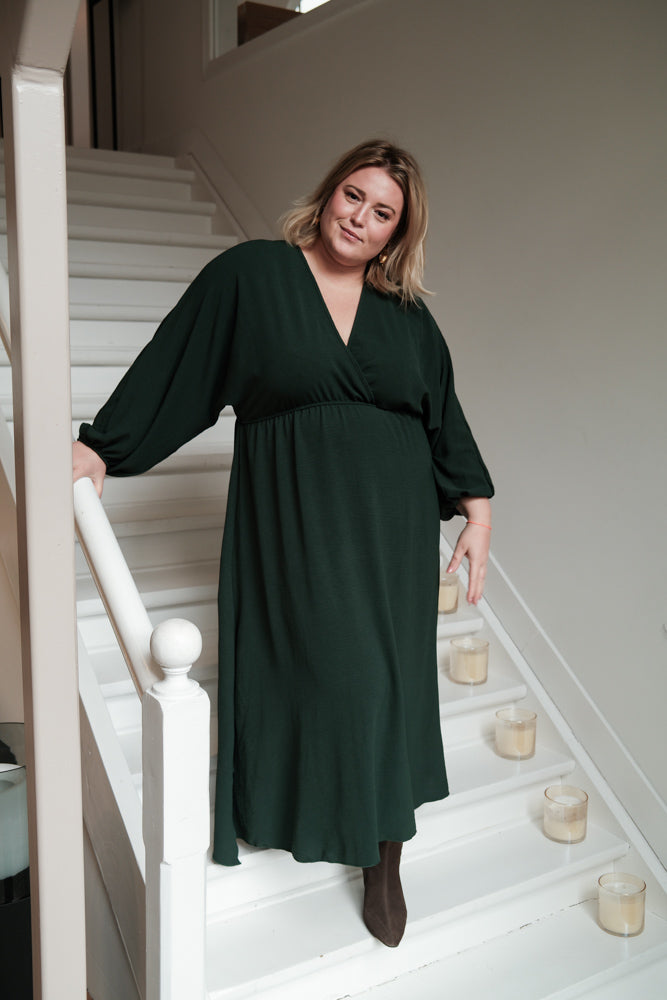 Robe Lola - Vert foncé