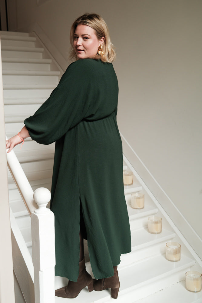 Robe Lola - Vert foncé
